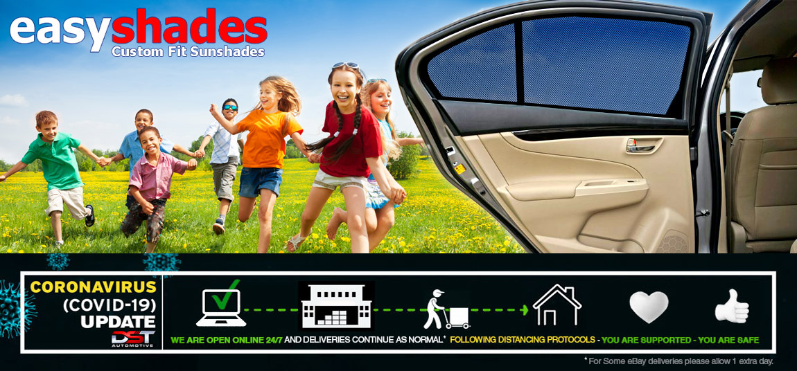 Skoda Octavia 5dr 04-13 UV CAR SHADES WINDOW SUN BLINDS PRIVACY GLASS TINT BLACK